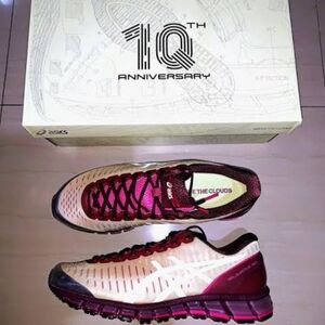 Size 11 - Above The Clouds x ASICS Gel Quantum 360 Wine